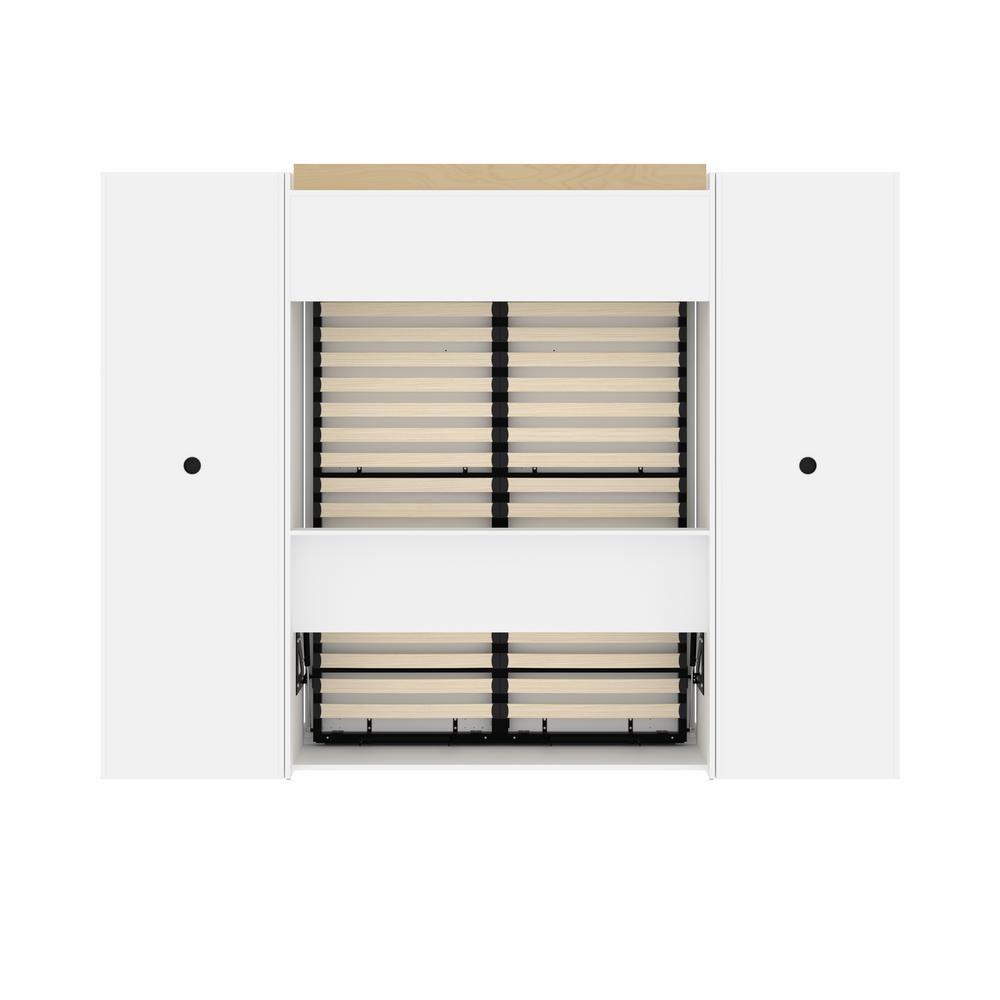 Versatile Full Murphy Bed and 2 Closet Organizers (109W). Picture 8