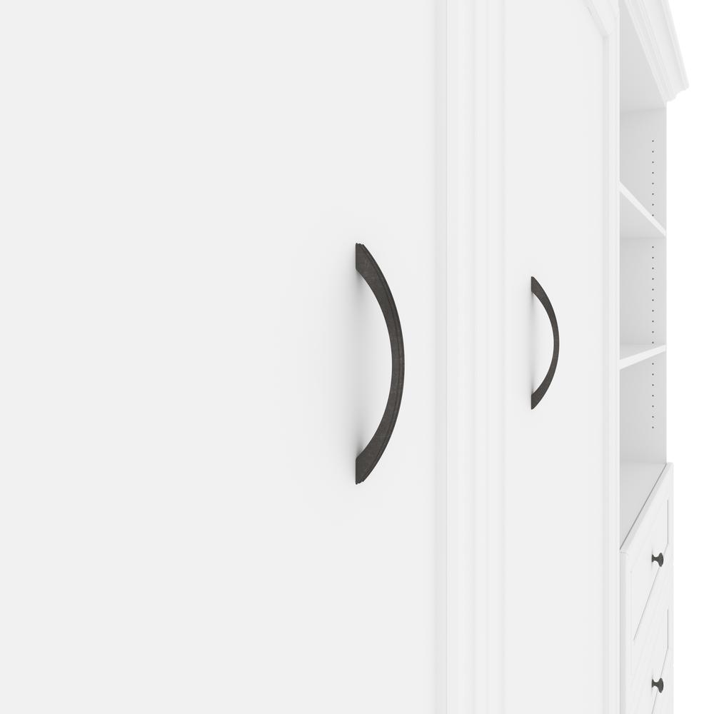Versatile Full Murphy Bed and Closet Organizer with Drawers (95W). Picture 20