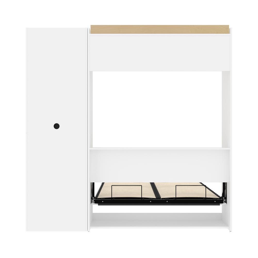 Versatile Full Murphy Bed and Closet Organizer with Drawers (84W). Picture 4
