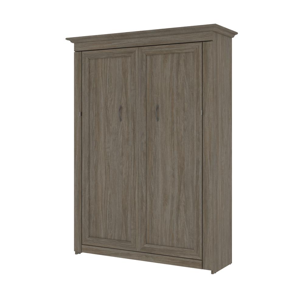 Versatile 66W Full Murphy Bed in Walnut Gray. Picture 2