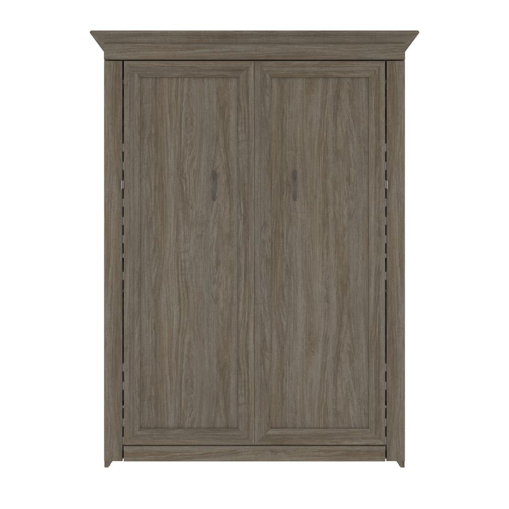 Versatile 66W Full Murphy Bed in Walnut Gray. Picture 1