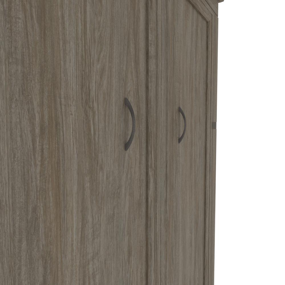 Versatile 66W Full Murphy Bed in Walnut Gray. Picture 21