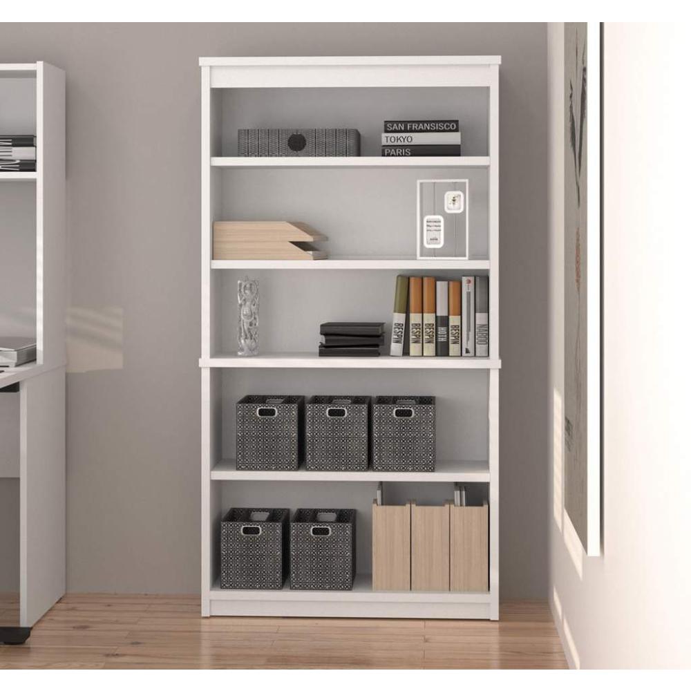 Universel 36W Bookcase in White. Picture 7