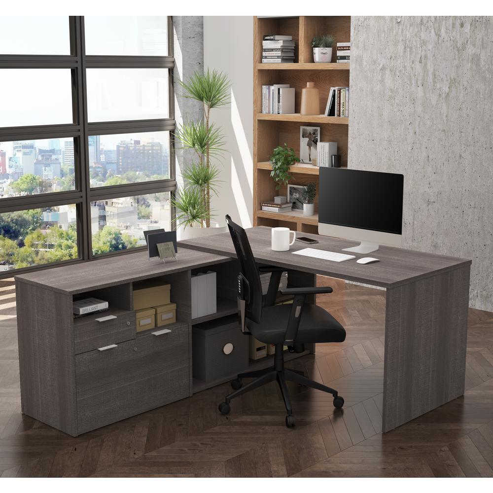 72W L-Shaped Desk. Picture 3