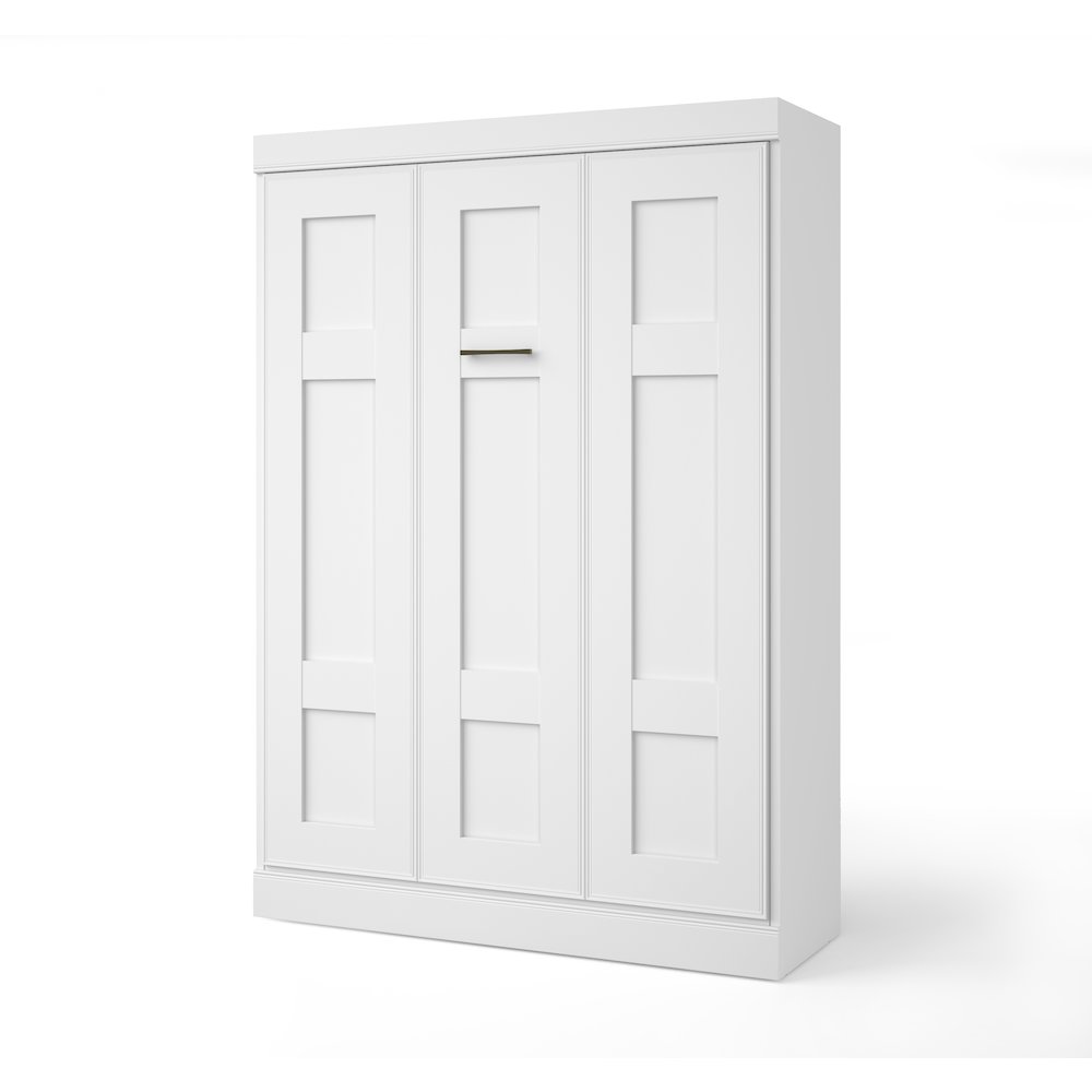 Edge Full Wall bed in White. Picture 3