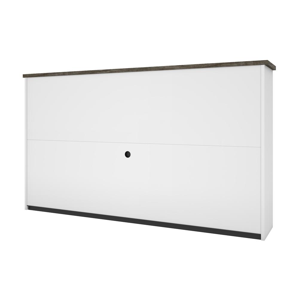 Norma Hutch, 71W, Walnut Grey / White. Picture 3