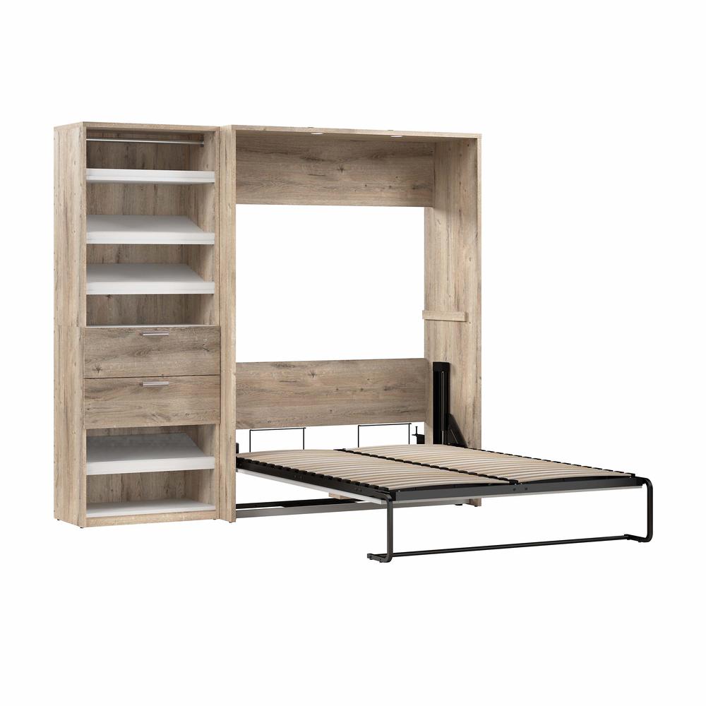 Cielo Full Murphy Bed with Closet Organizer (89W). Picture 4