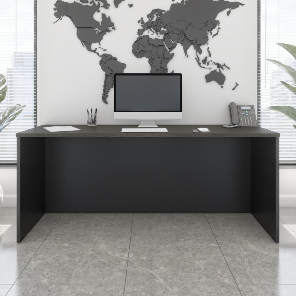 72W Narrow Desk Shell. Picture 3
