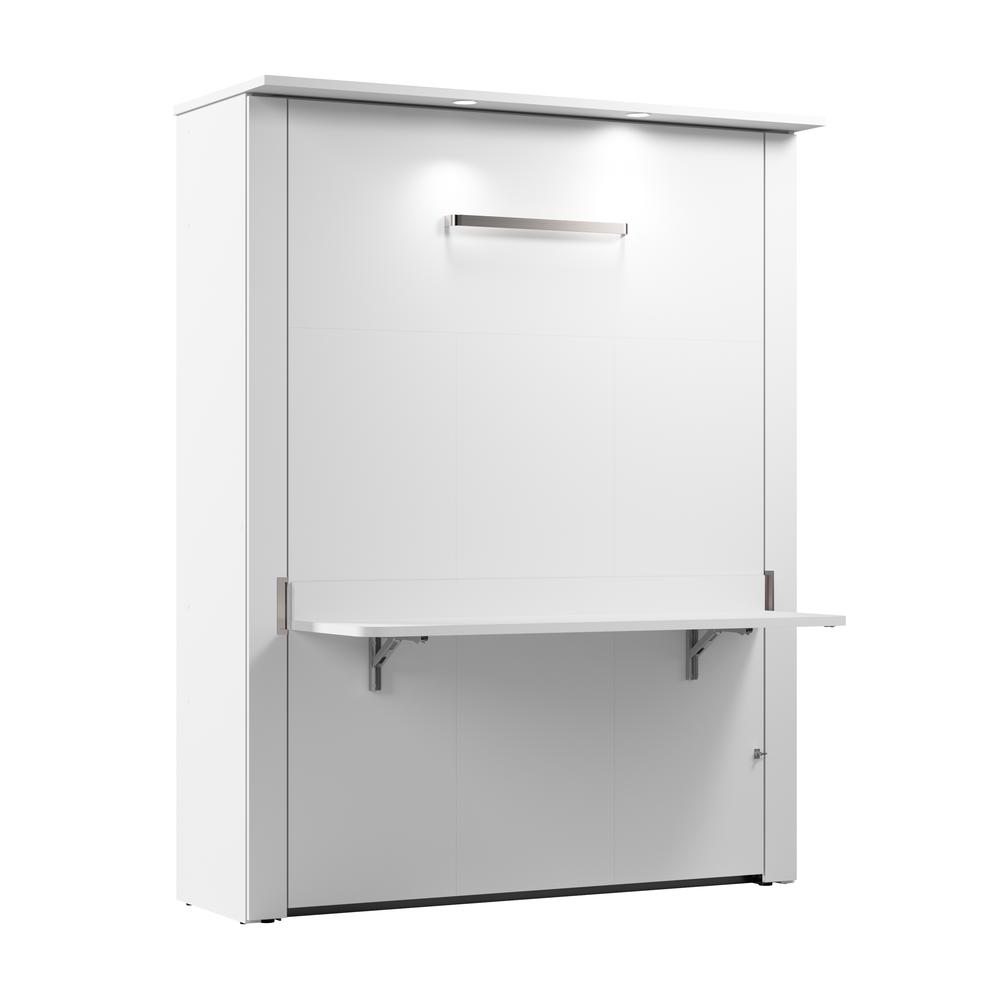 Lumina 68W Queen Murphy Bed with Desk. Picture 1