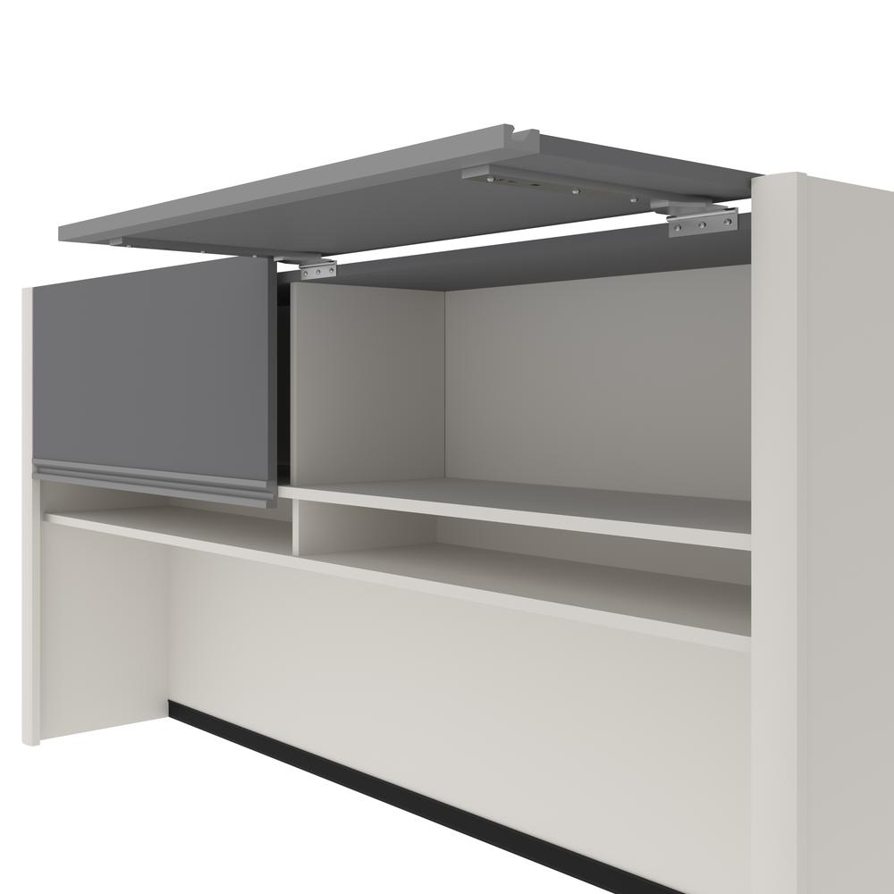 71W Hutch for Narrow Desk Shell. Picture 6