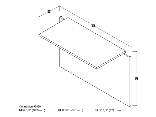 40W Desk Bridge. Picture 2
