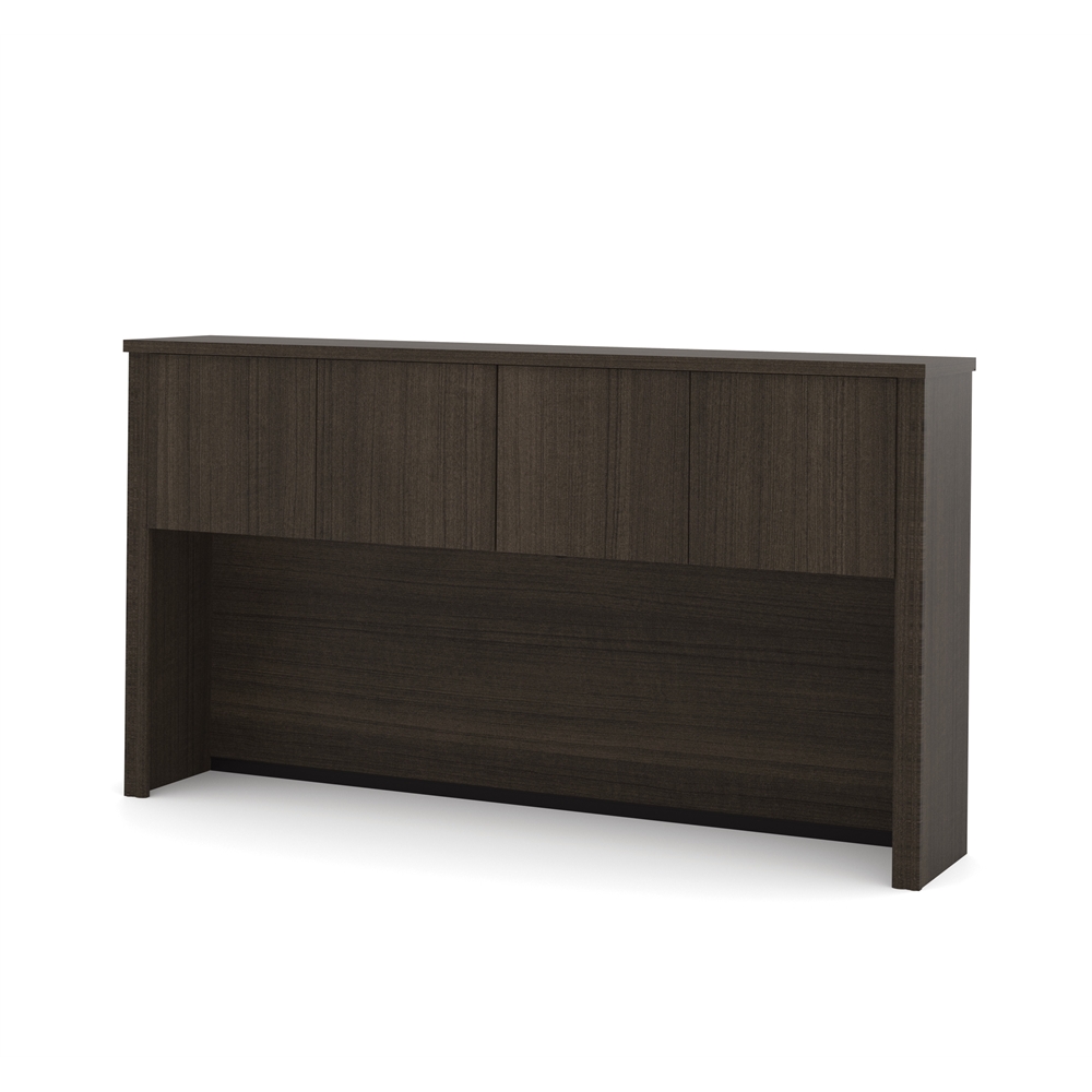 Embassy hutch for 66" credenza in Dark Chocolate. Picture 1