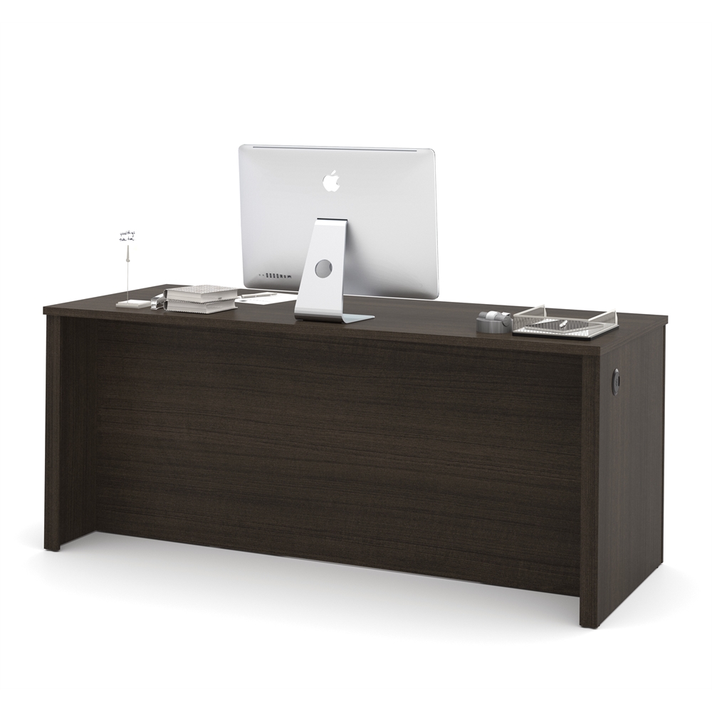 72W Executive Desk with Two Pedestals. Picture 2