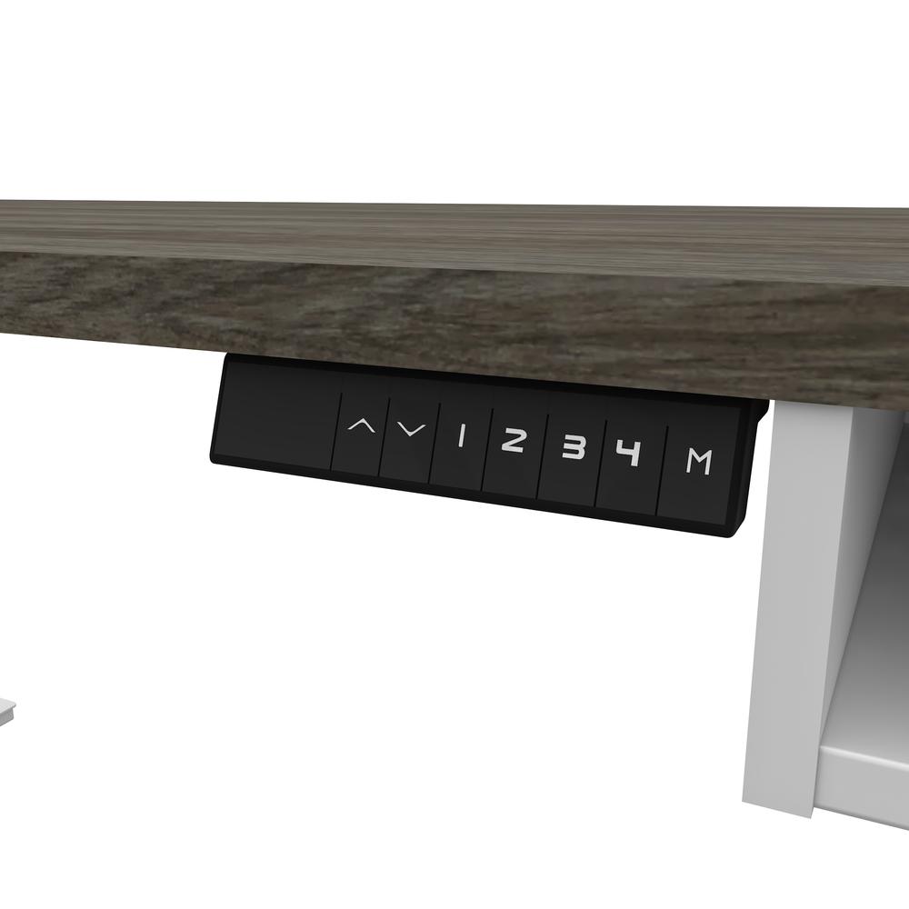 72W L-Shaped Standing Desk. Picture 3