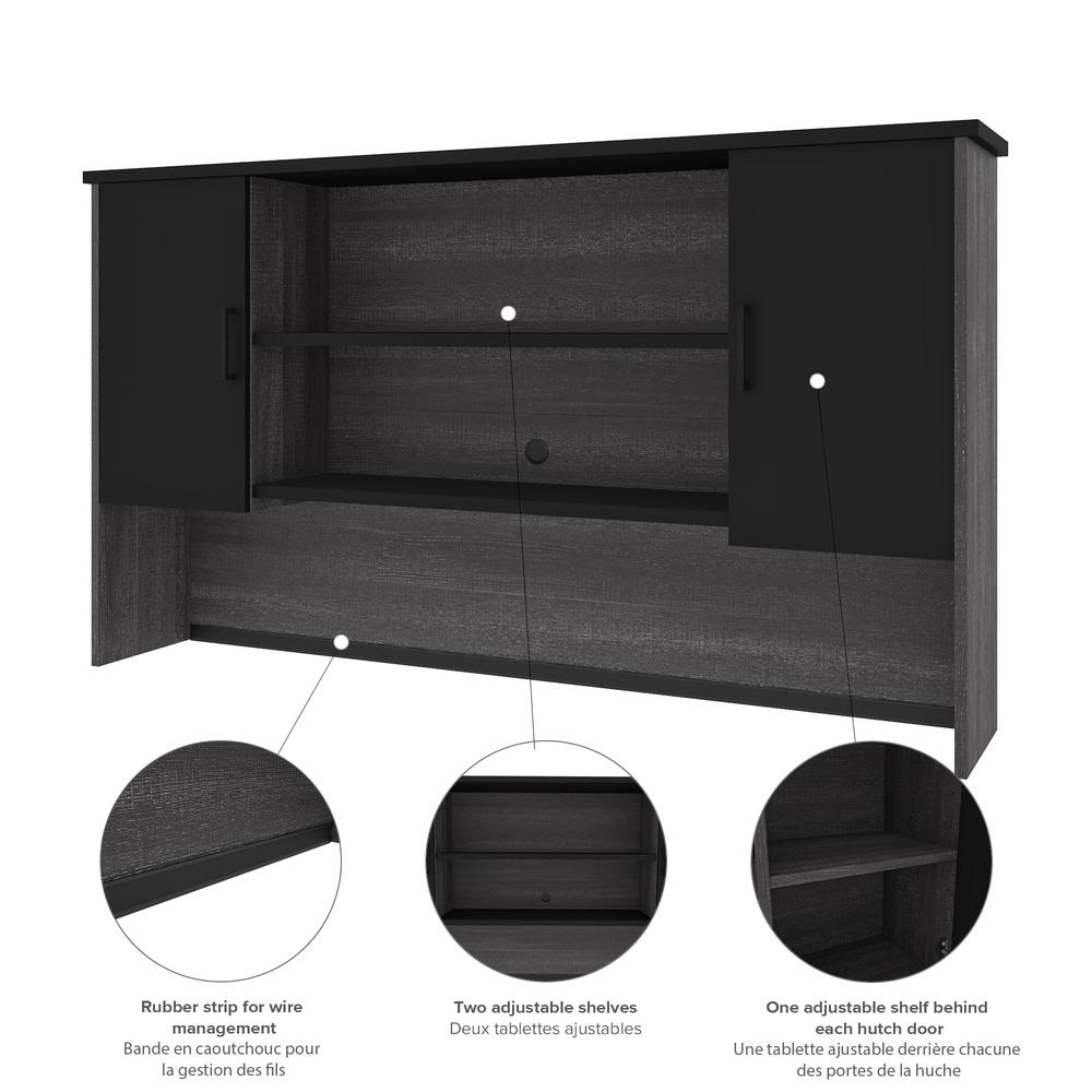 Norma Hutch, 71W, Black / Bark Gray. Picture 4