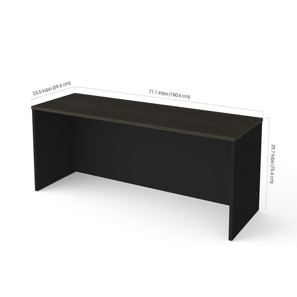 72W Narrow Desk Shell. Picture 2