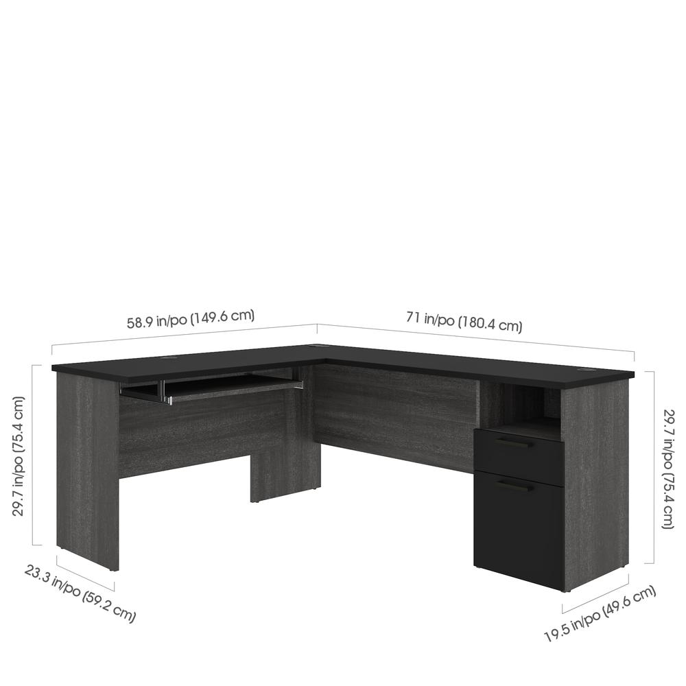 L-Shaped Desk. Picture 6