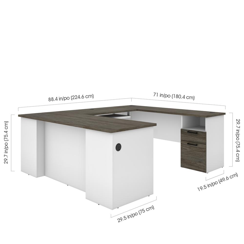 U or L-Shaped Desk. Picture 5