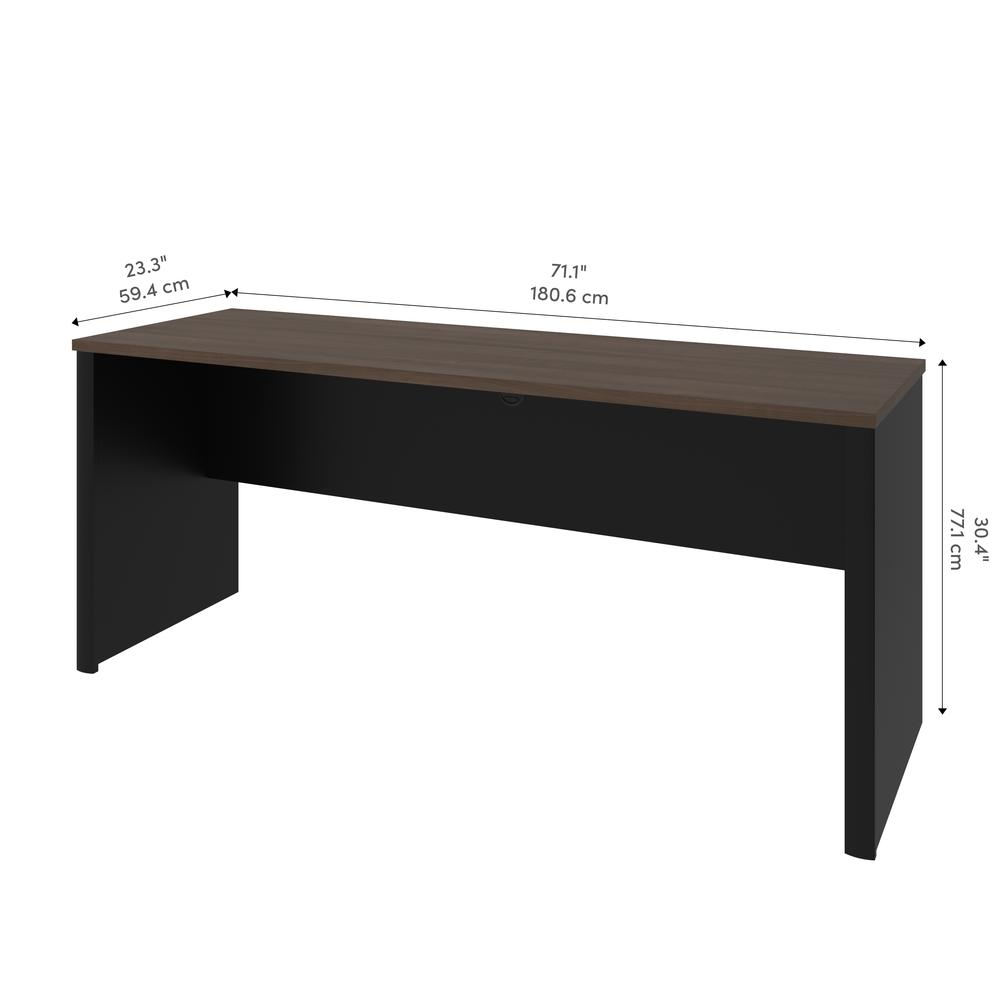 72W Narrow Desk Shell. Picture 4