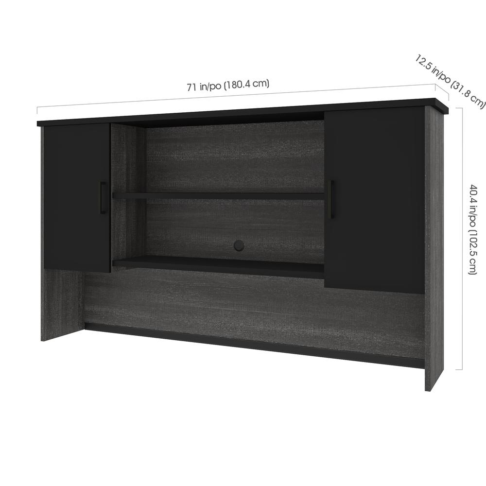 Norma Hutch, 71W, Black / Bark Gray. Picture 5