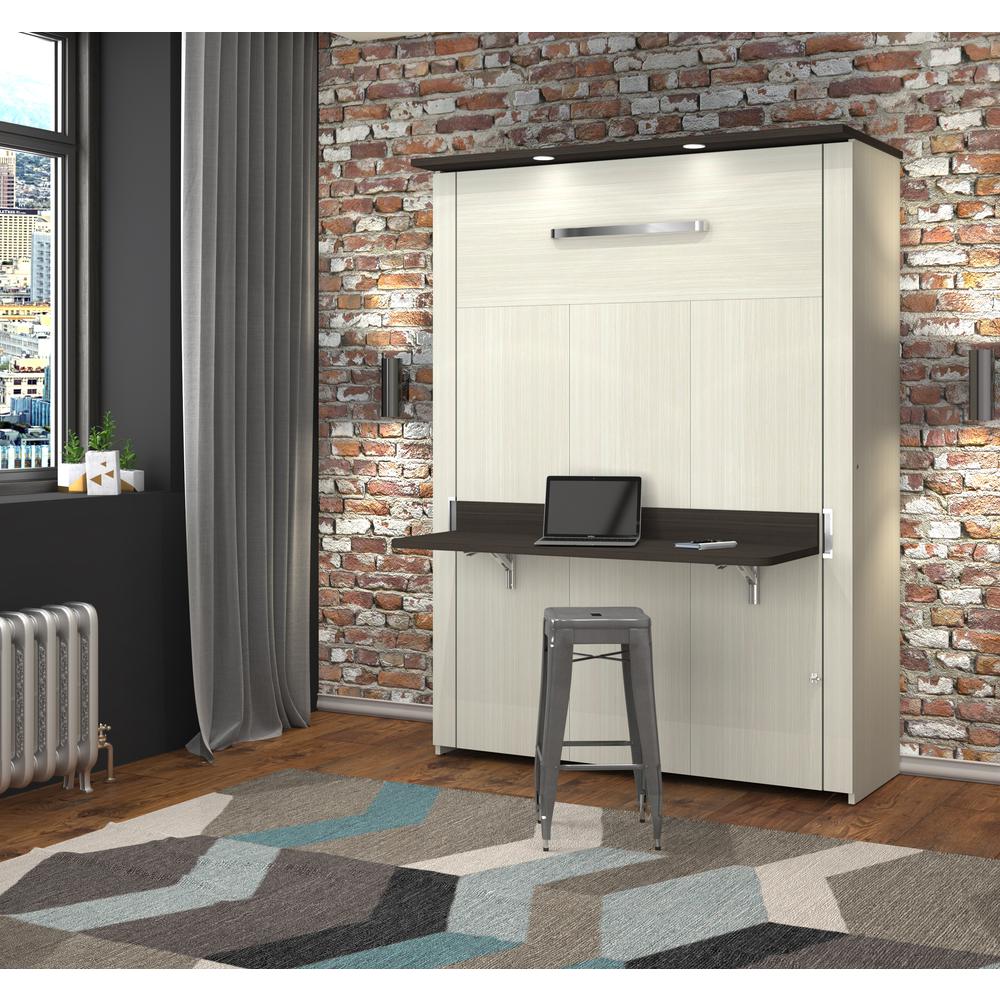 Lumina 61W Full Murphy Bed with Desk. Picture 2