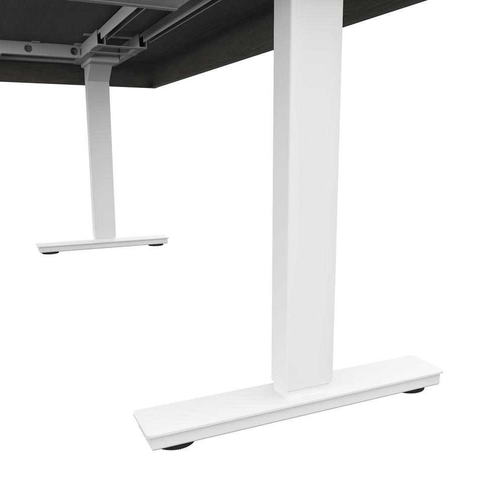 72W L-Shaped Standing Desk. Picture 4