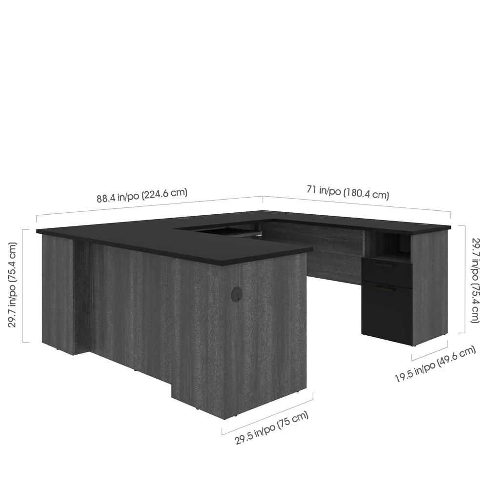 U or L-Shaped Desk. Picture 5