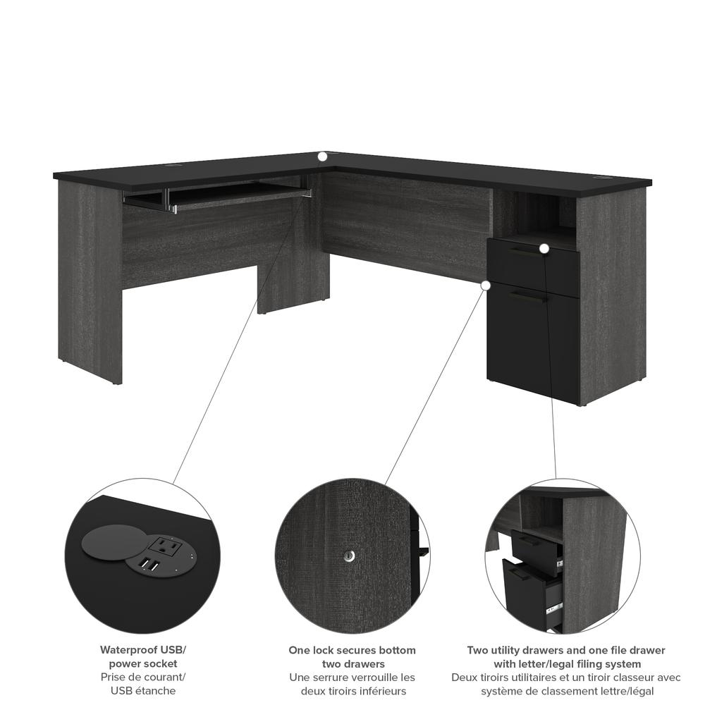 L-Shaped Desk. Picture 5
