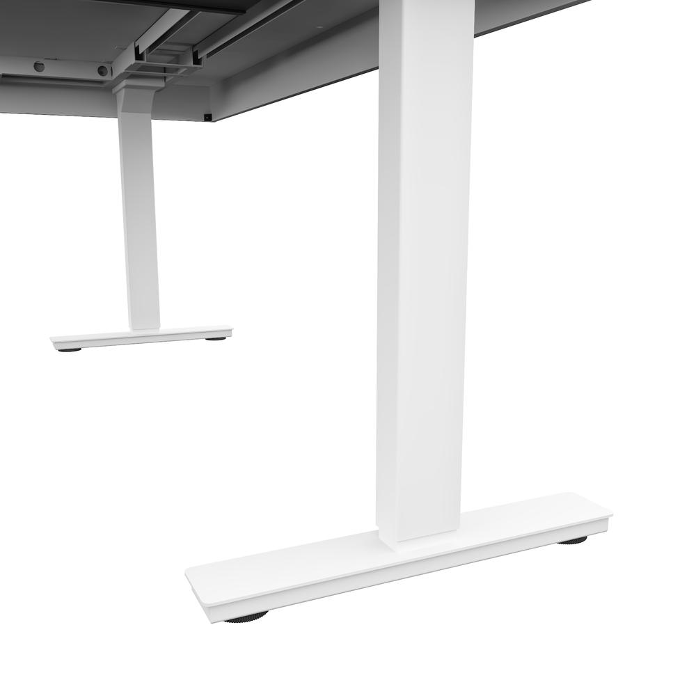 72W L-Shaped Standing Desk. Picture 4