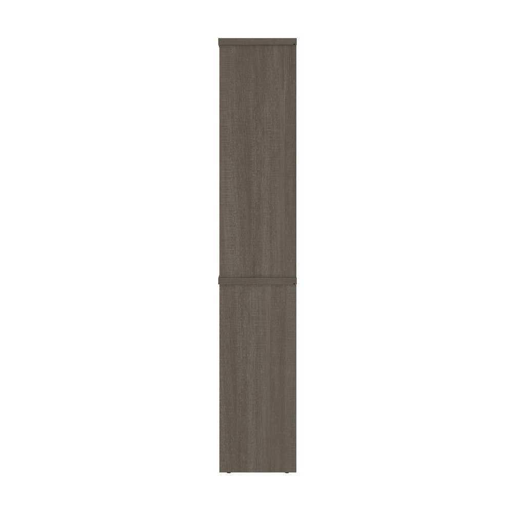 Bestar Universel 36W Bookcase in bark grey. Picture 4