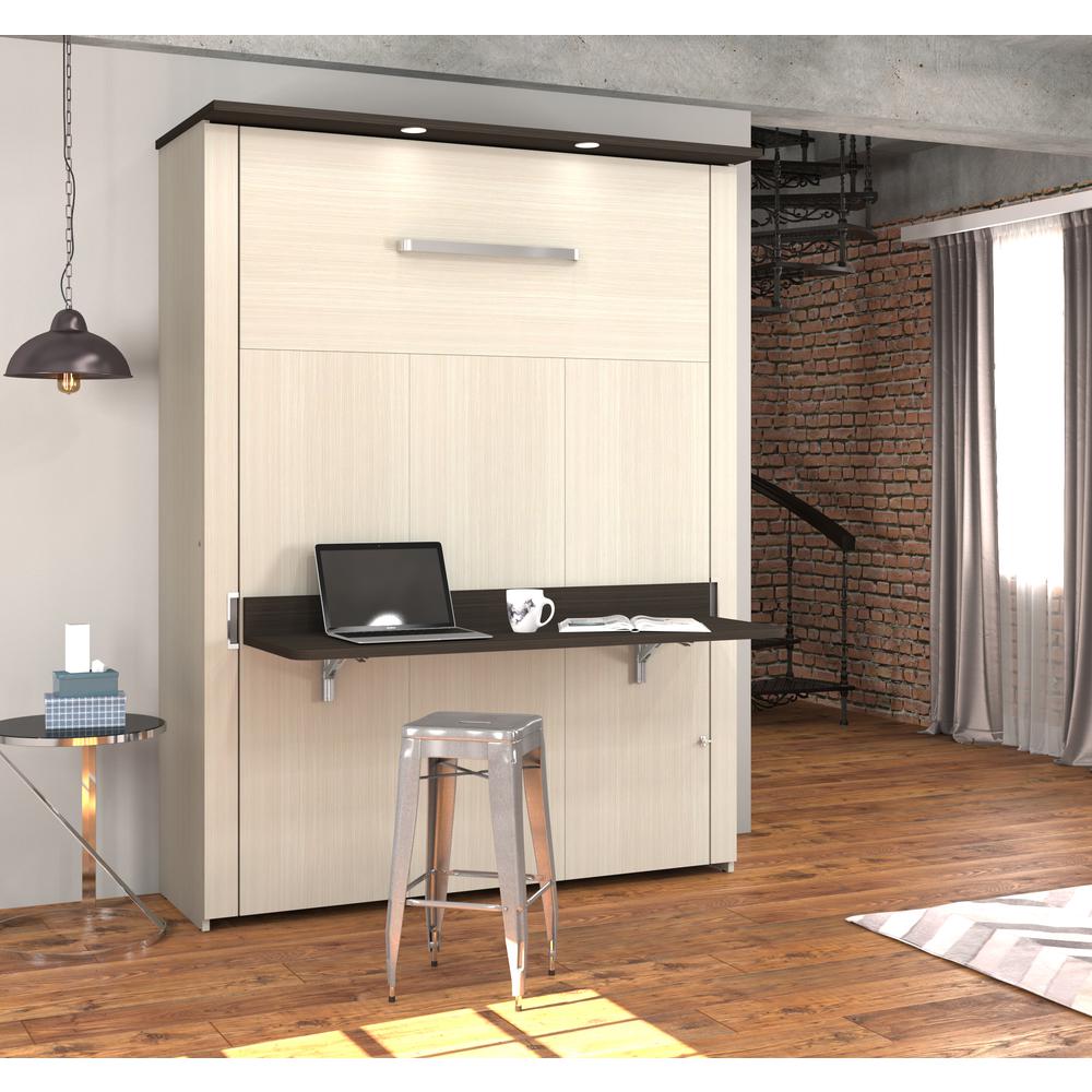 Lumina 68W Queen Murphy Bed with Desk. Picture 3