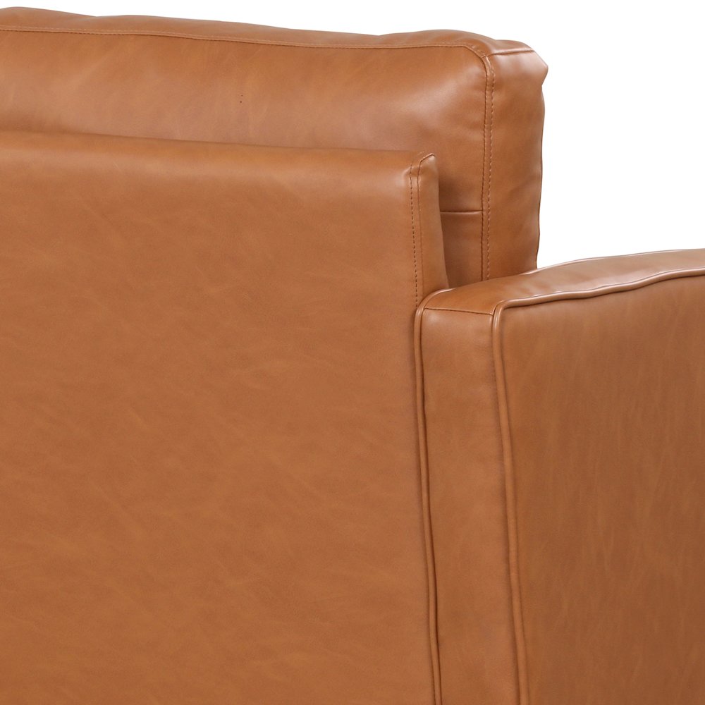 Langford Sofa Caramel PU. Picture 8