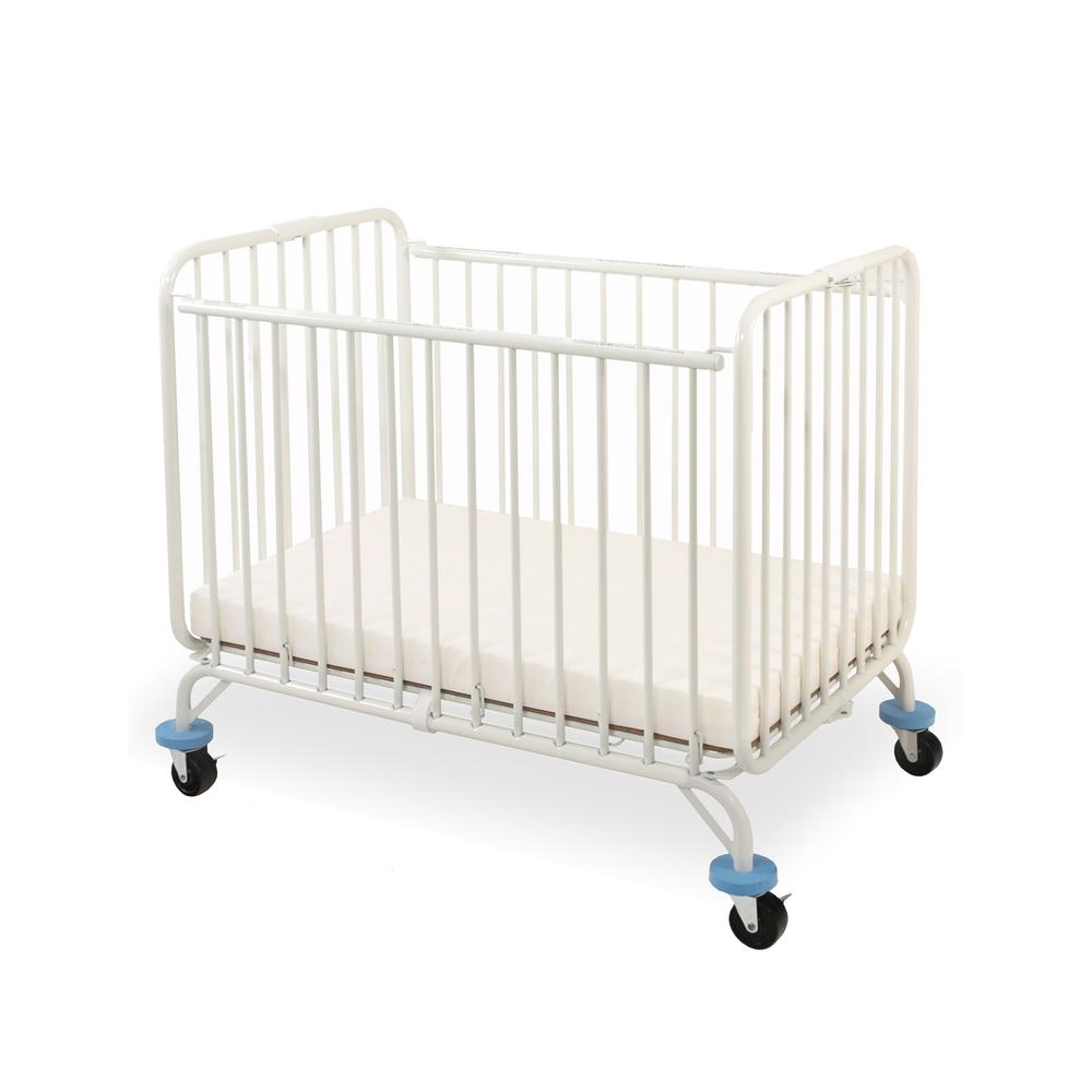 Holiday Mini/Portable Folding Metal Crib. Picture 1