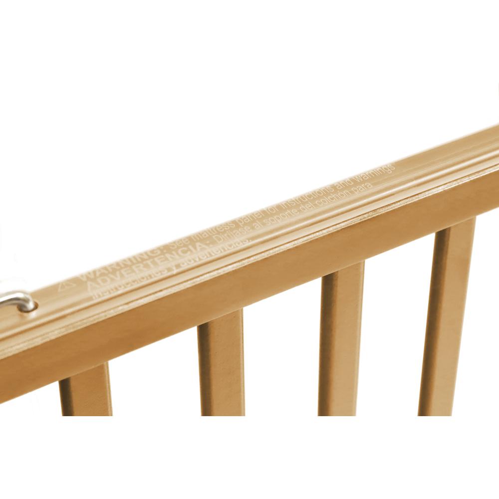 The Pocket Crib-Mini/Portable Folding Wood Crib-Natural. Picture 4