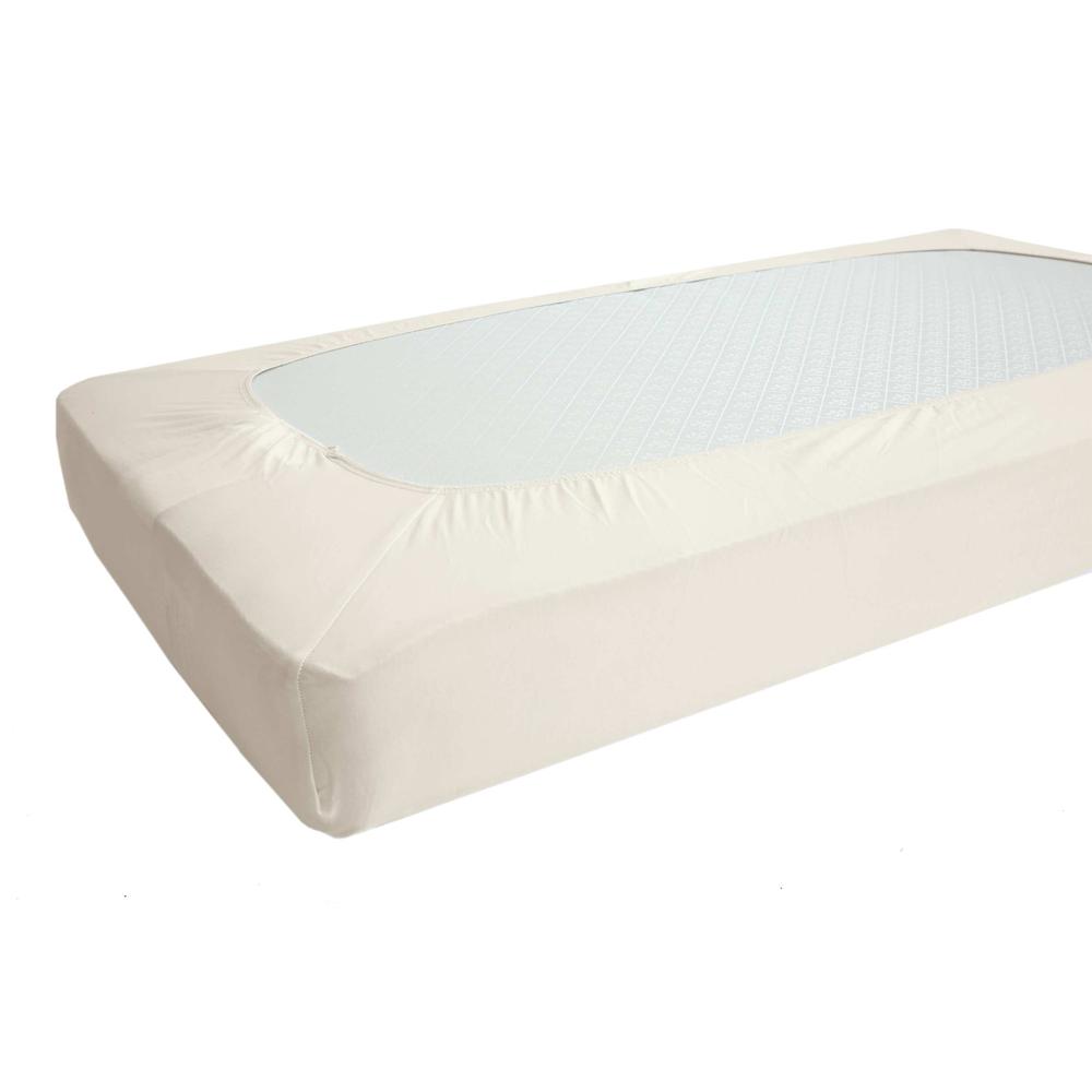 Fitted Sheet for Standard/Full Size Crib & Toddler Mattress. Picture 3