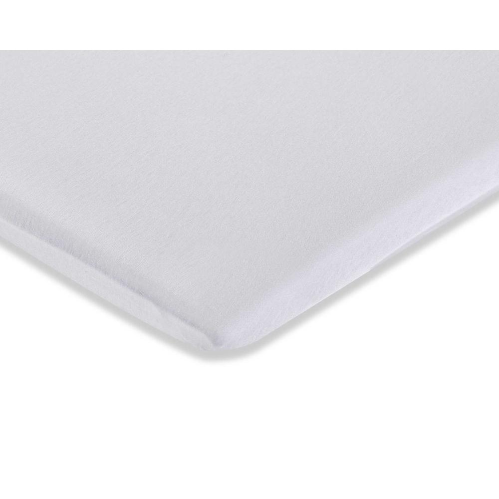 100% Cotton Jersy Fitted Sheet for Playard/Mini/Portable Crib Mattress. Picture 2