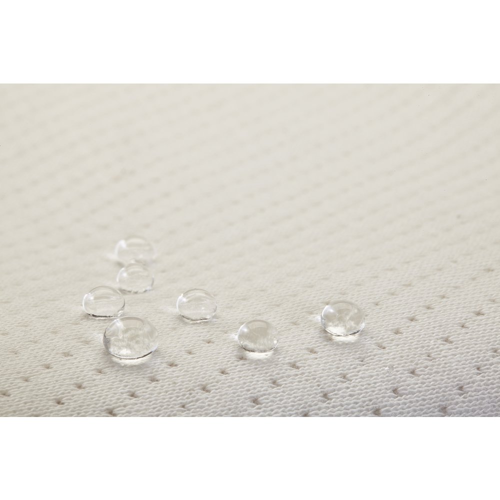 2" Mini/Portable Crib Mattress Pad with 100% Organic Cotton Top Layer on Waterproof Cover, For LA Baby Non-Full Size Cribs Only. Picture 3