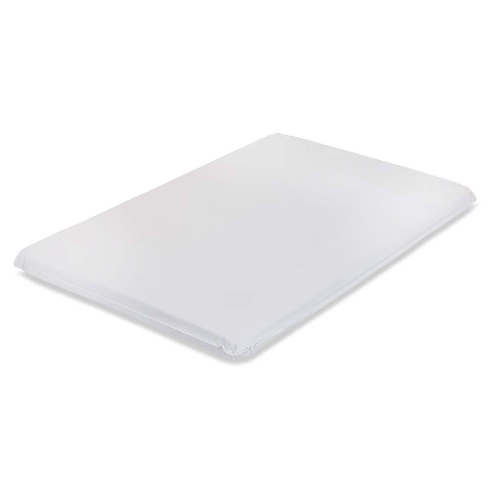 2" Waterproof Mini/Portable Crib Mattress Pad with Easy to Clean Cover For LA Baby Non-Full Size Cribs Only. Picture 1