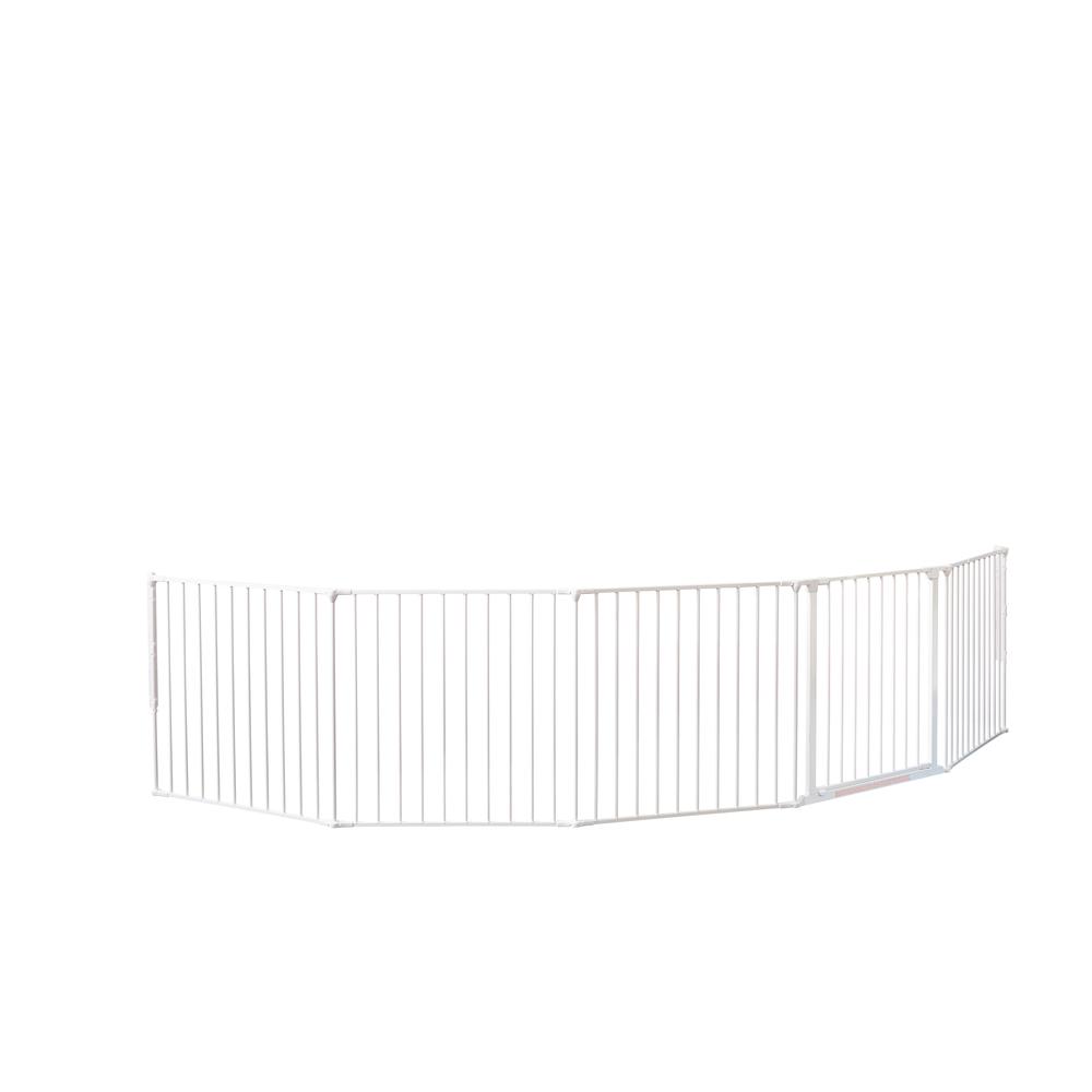 Flex XXL Room Divider Safety Gate, Play Space 35.4" - 138", White. Picture 4