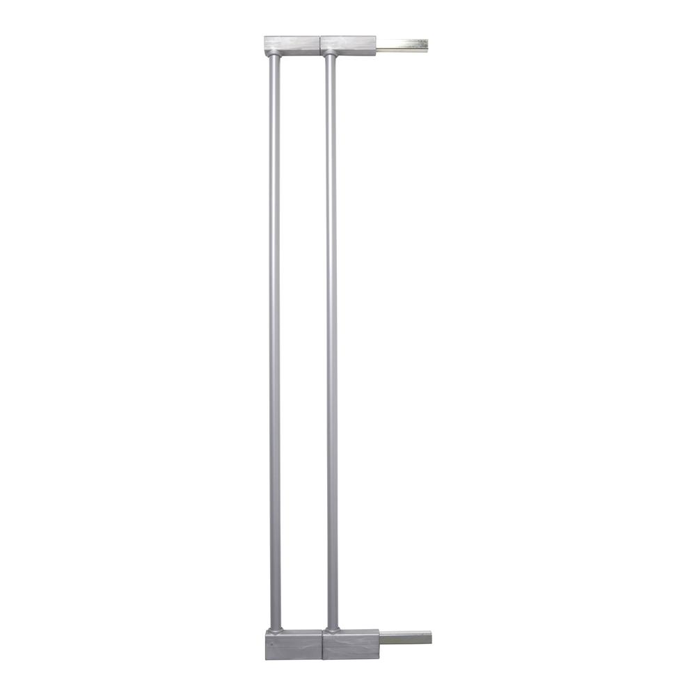 2 x 2.8" Extension Kit for the Premier Pressure Mount Safety Gate, Silver. Picture 1