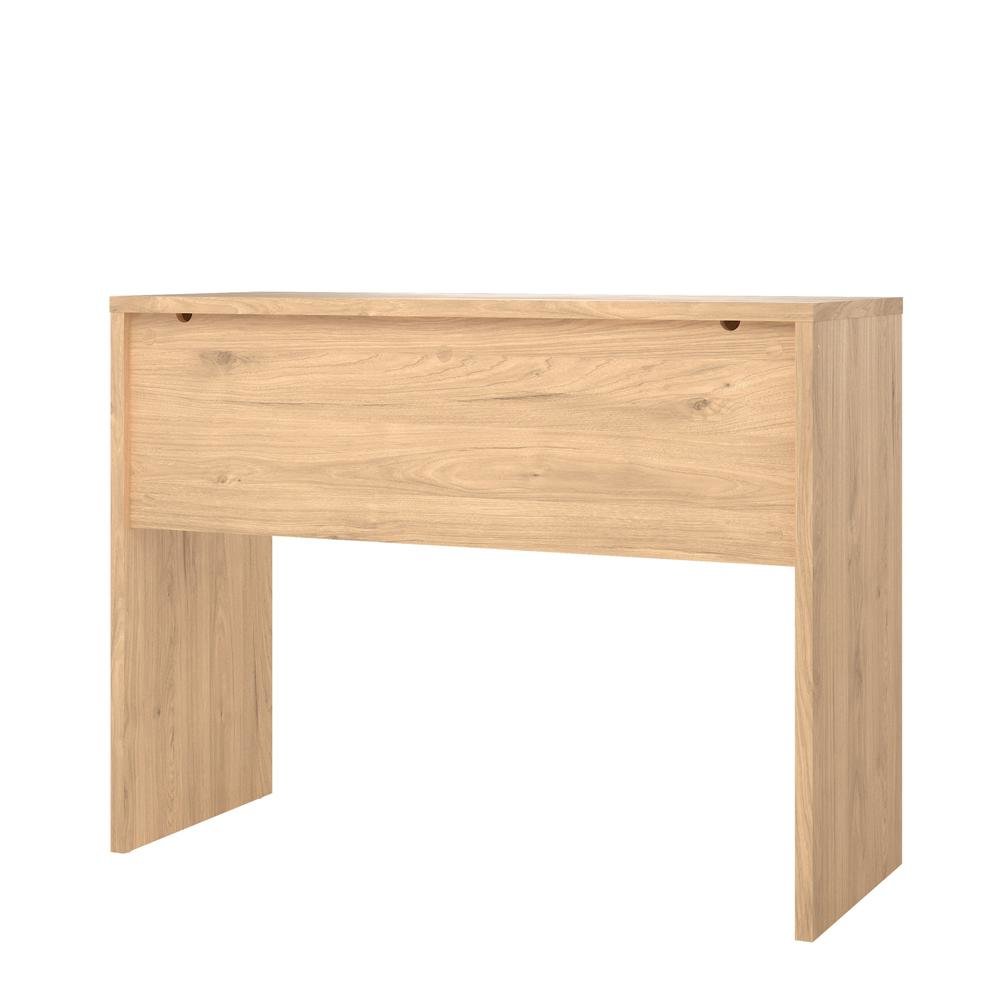 Modern Brown 2-Drawer Computer Desk for Home Office or Study Table. Picture 6