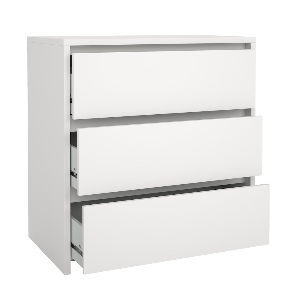 Next 31-inch Wide 3-Drawer Chest, White. Picture 3
