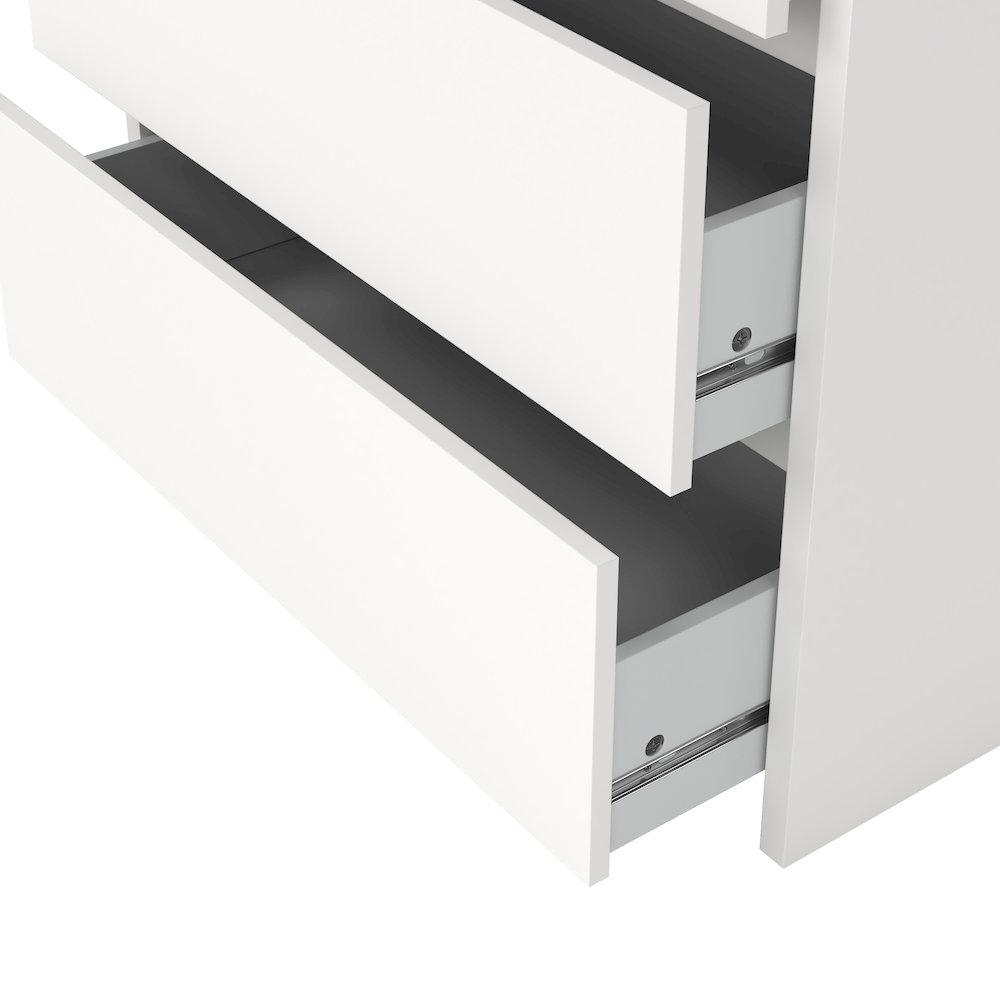 Next 31-inch Wide 3-Drawer Chest, White. Picture 6