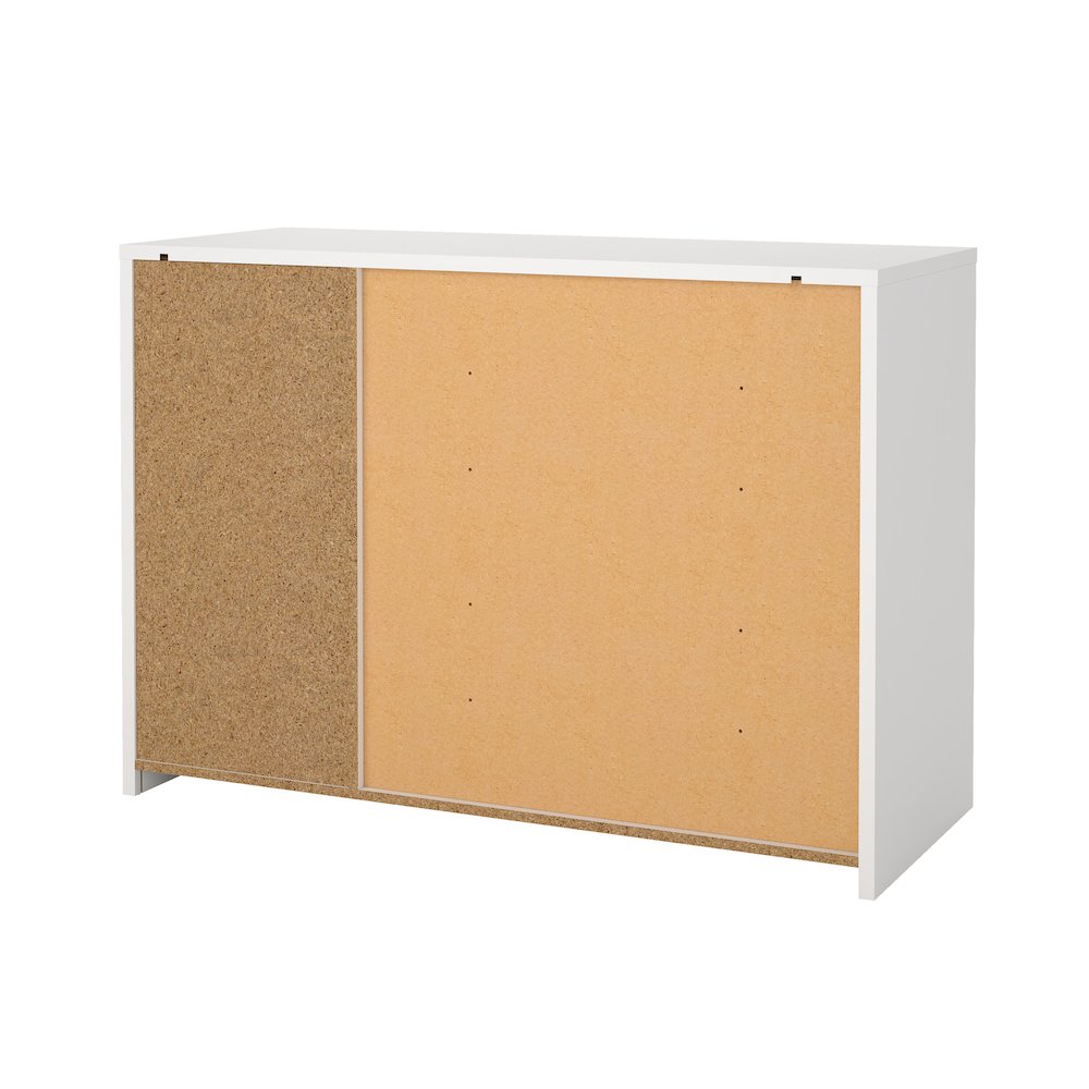 Next 46-inch Wide 3-Drawer and 1 Door Sideboard, White. Picture 8