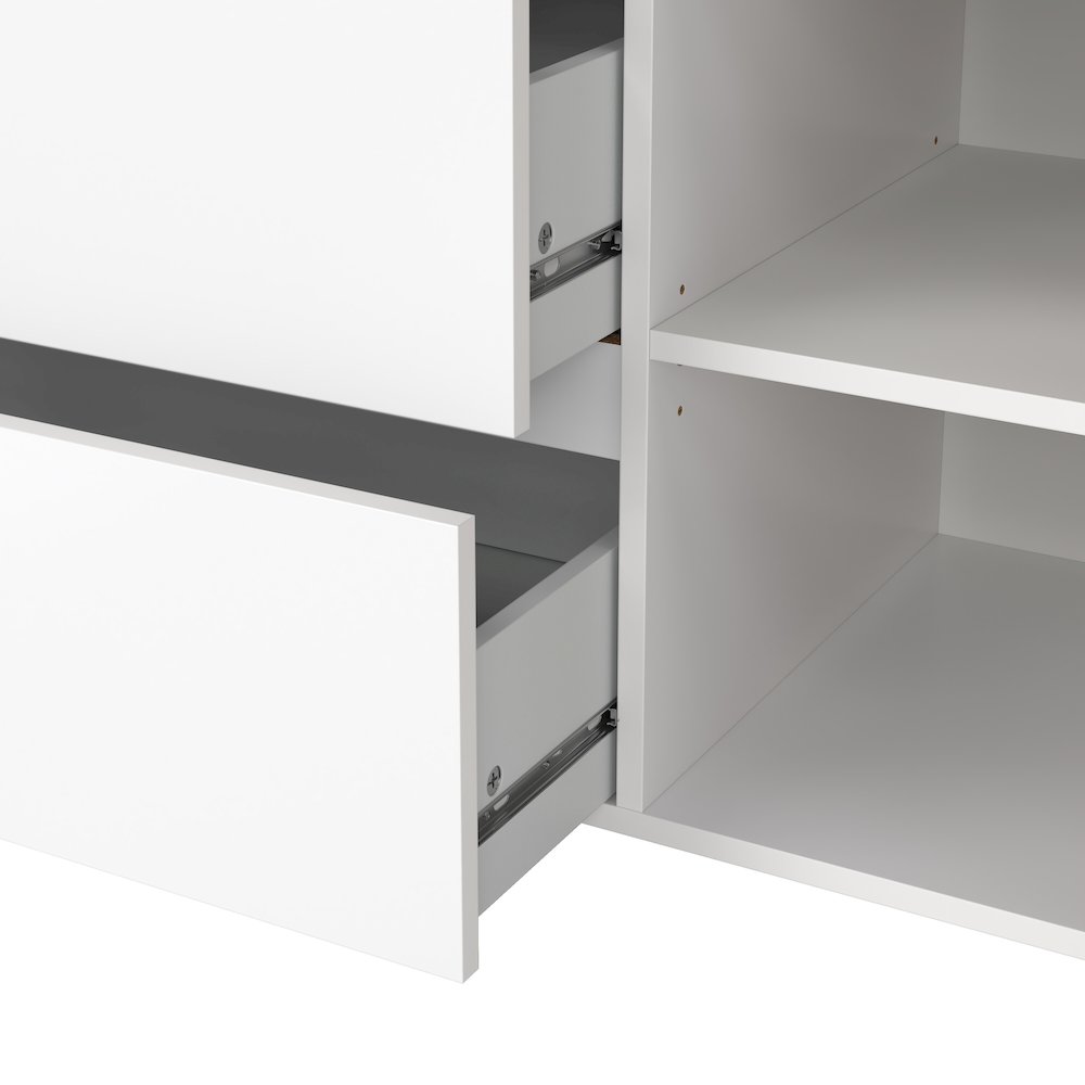 Next 46-inch Wide 3-Drawer and 1 Door Sideboard. Picture 6