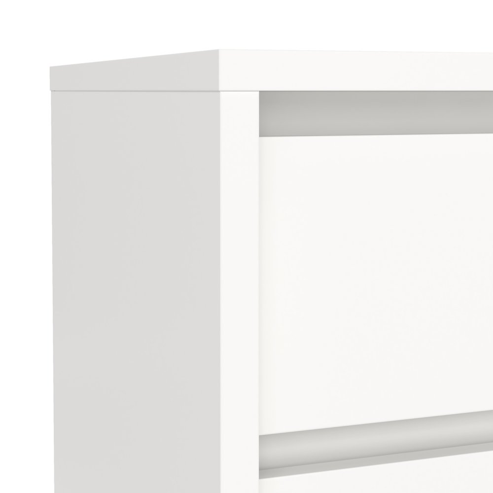 Next 17-Inch Tall 2-Drawer Nightstand End Table, White. Picture 9
