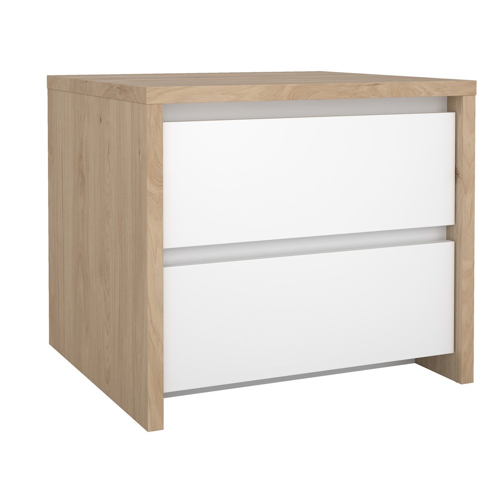 Next 17-Inch Tall 2-Drawer Nightstand End Table. Picture 4
