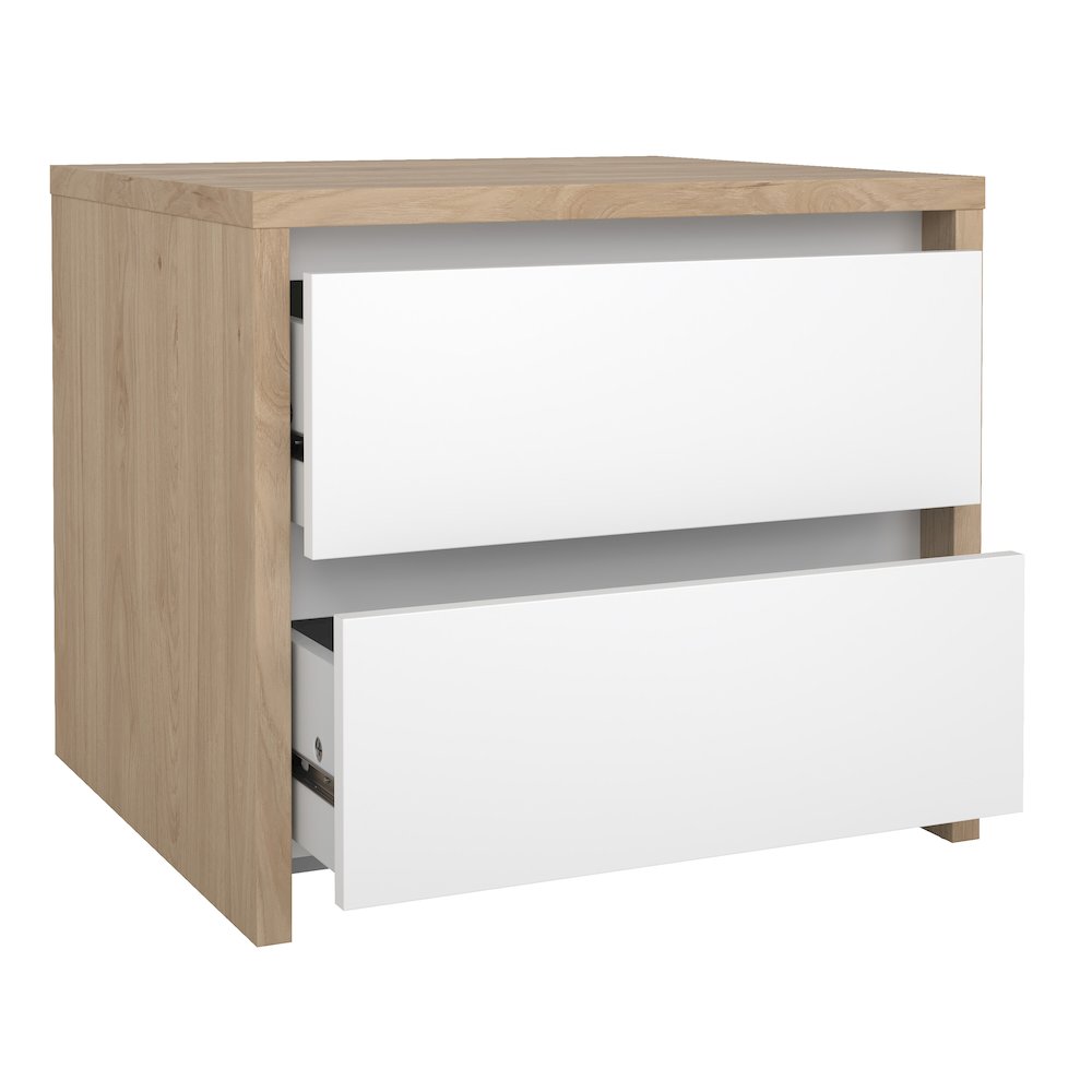Next 17-Inch Tall 2-Drawer Nightstand End Table. Picture 5
