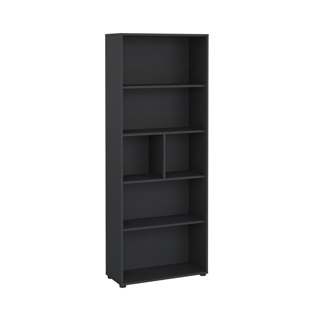 Sign 6 Shelf Boockase, Home Office Storage, Matte Grey. Picture 3