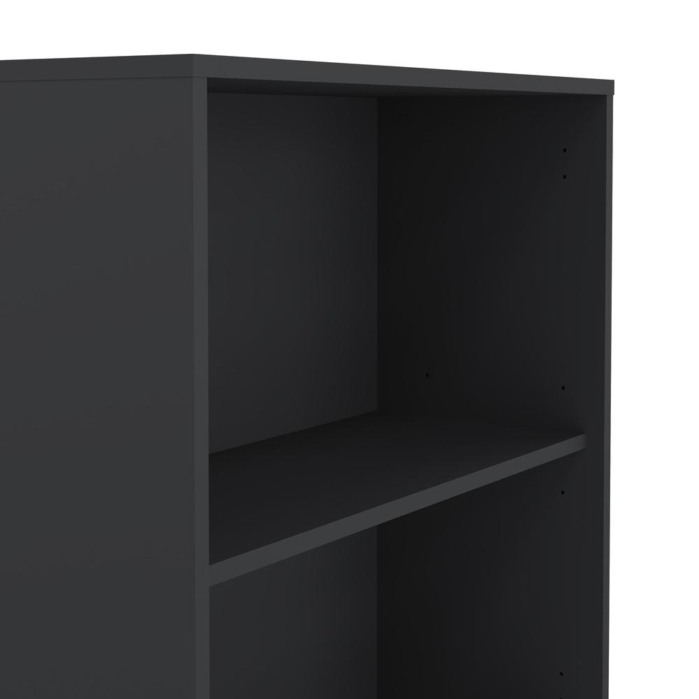 Sign 6 Shelf Boockase, Home Office Storage, Matte Grey. Picture 4